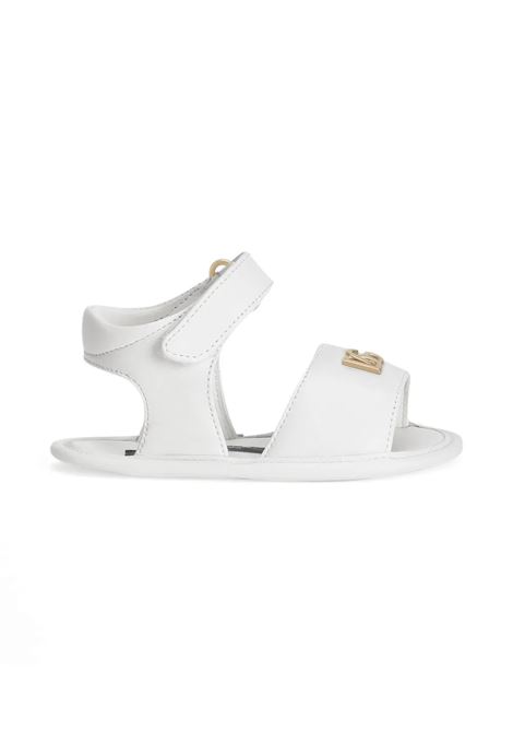 Sandali con placca logo DOLCE & GABBANA KIDS | DK0157 AB79380001